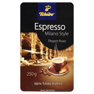 Tchibo Espresso Milano Style kávé 250 g õrölt, pörkölt