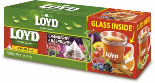 Loys tea box 2 x 20 x 2g + pohár