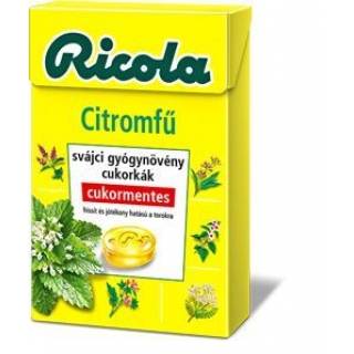 Ricola cukorka 40g citromfû