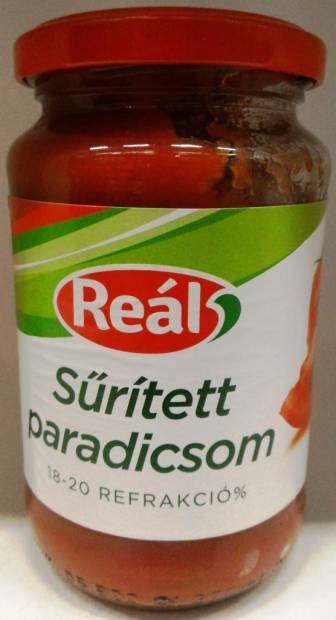 Reál sûrített paradicsom 18-20% 360g