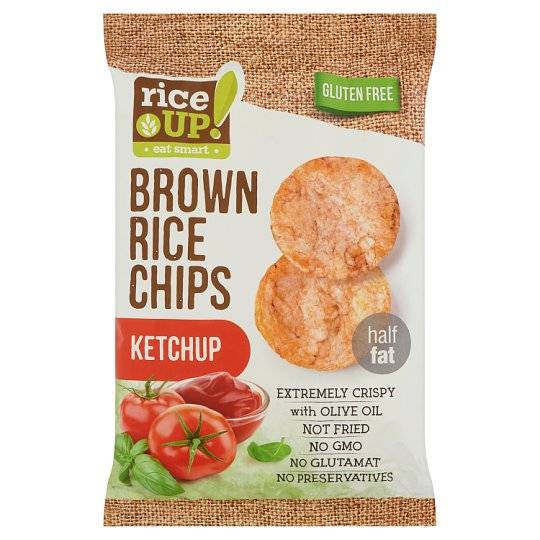 Rice up rizs chips 60g ketchup