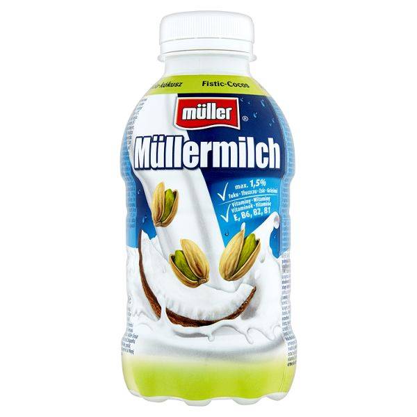 Müller tej 400g eper PET