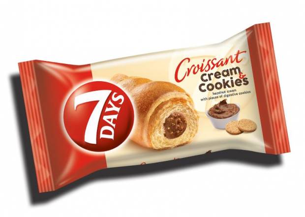 7days croissant 60g cream keksz-mogyorós töltelék