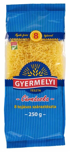 Gyermelyi 8 tojásos 250g cérnácska tészta