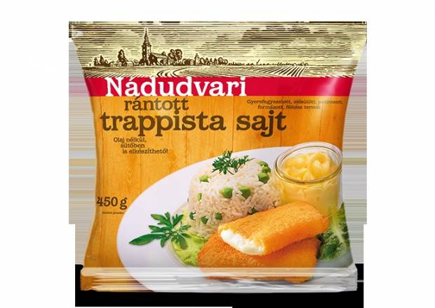 Nádudvari Rántott trappista sajt 450g