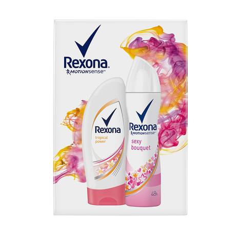 Ajándékcsomag Rexona Orchid fresh nõi tusfürdõ + dezodor