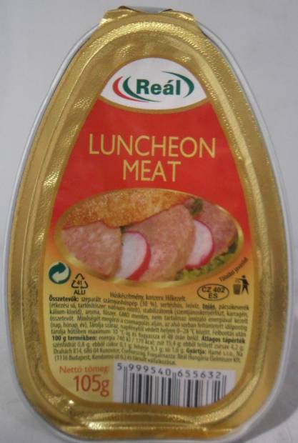 Reál Löncs Luncheon Meat 105g pástétom