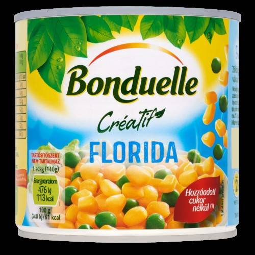 Bonduelle zöldségkonzerv Florida mix 285g