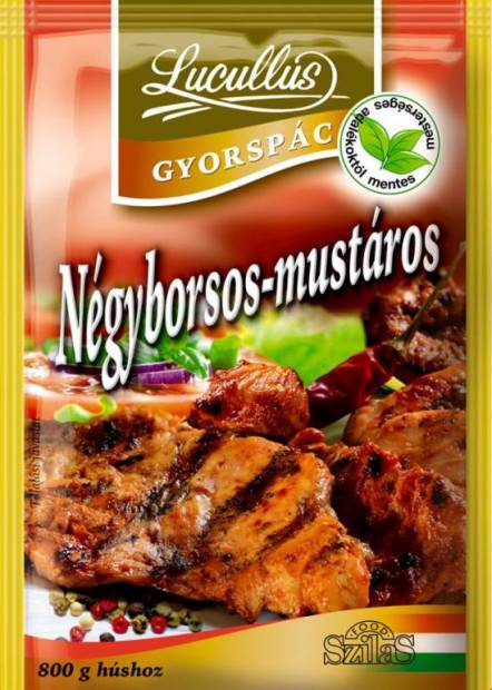 Lucullus gyorspác négybors-mustár 37g