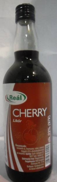 Reál Cherry likõr 22% 0,5l +üv