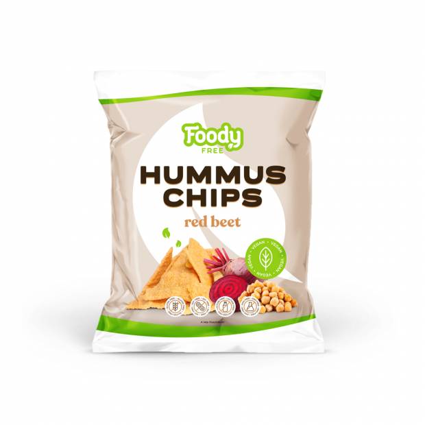 Foody Free Hummuschips céklával 50g