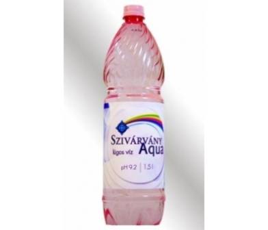 Szivárvány Aqua lúgos ásványvíz 1,5l PET pH 9,2