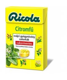 Ricola cukorka 40g citromfû