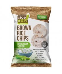 Rice up rizs chips 60g hagymás-tejfölös